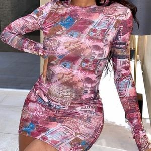 Never worn long sleeve dress